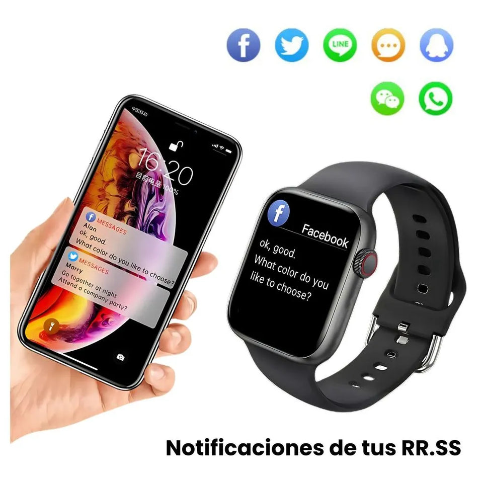 COMBO AUDIFONO P9 PLUS MAX + SMARTWATCH i10 PRO MAX - SERIE 10