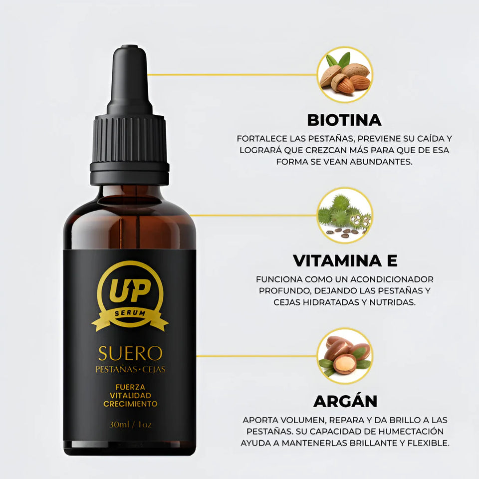SERUM UP PRO - Alargamiento de pestañas y cejas